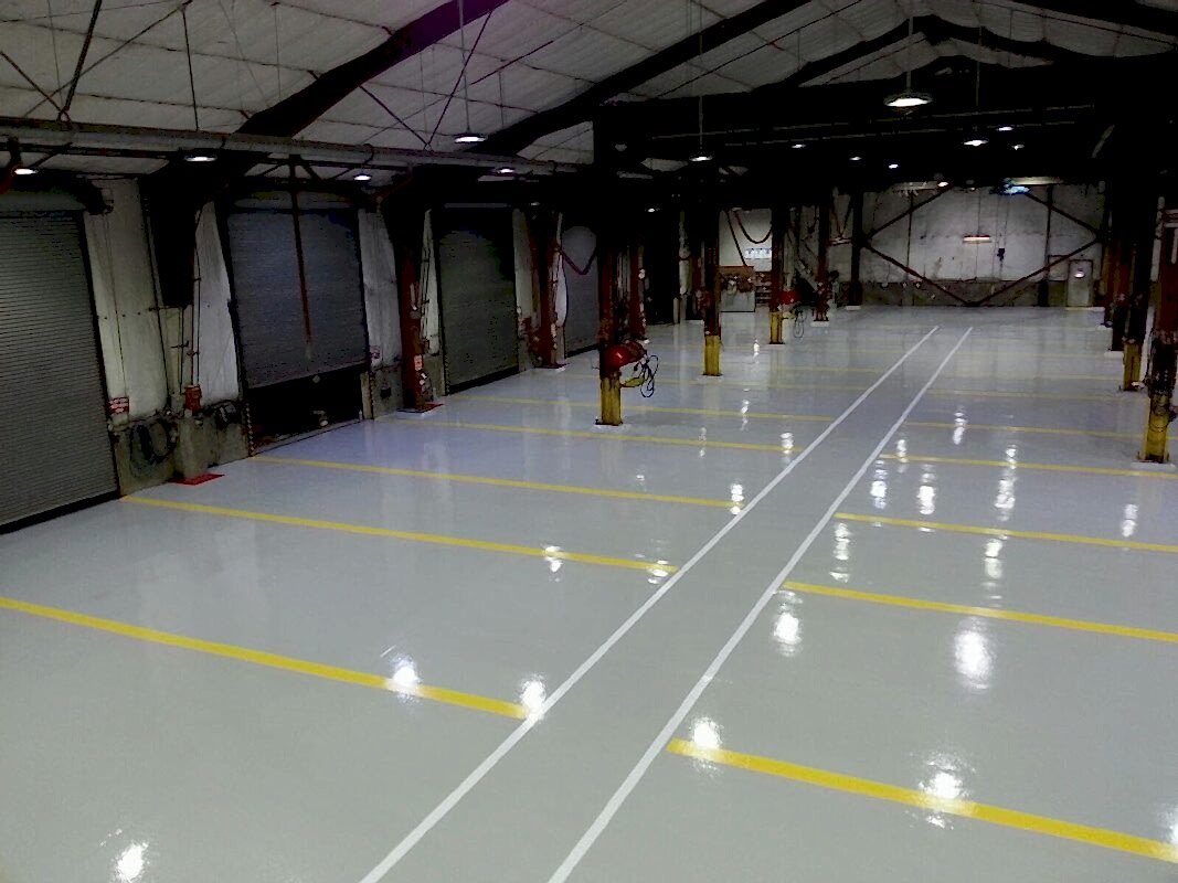 Fabrika zeminlerini epoksi kaplama